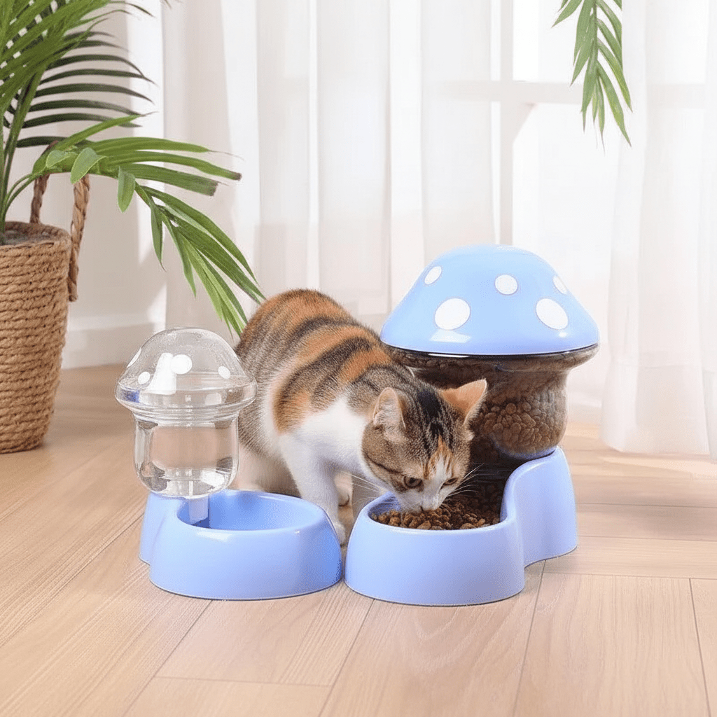 1.8L Automatic Dog & Cat Feeder with Anti - Tip Bowl - Ryan's Pawsitive Pet Shoppe