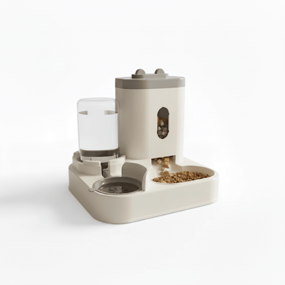 Automatic Pet Feeder With Water Fountain For Cats And Dogs - Ryan's Pawsitive Pet Shoppe