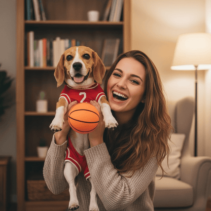 Basketball Player Dog Costume With Breathable Sports Clothes - Ryan's Pawsitive Pet Shoppe