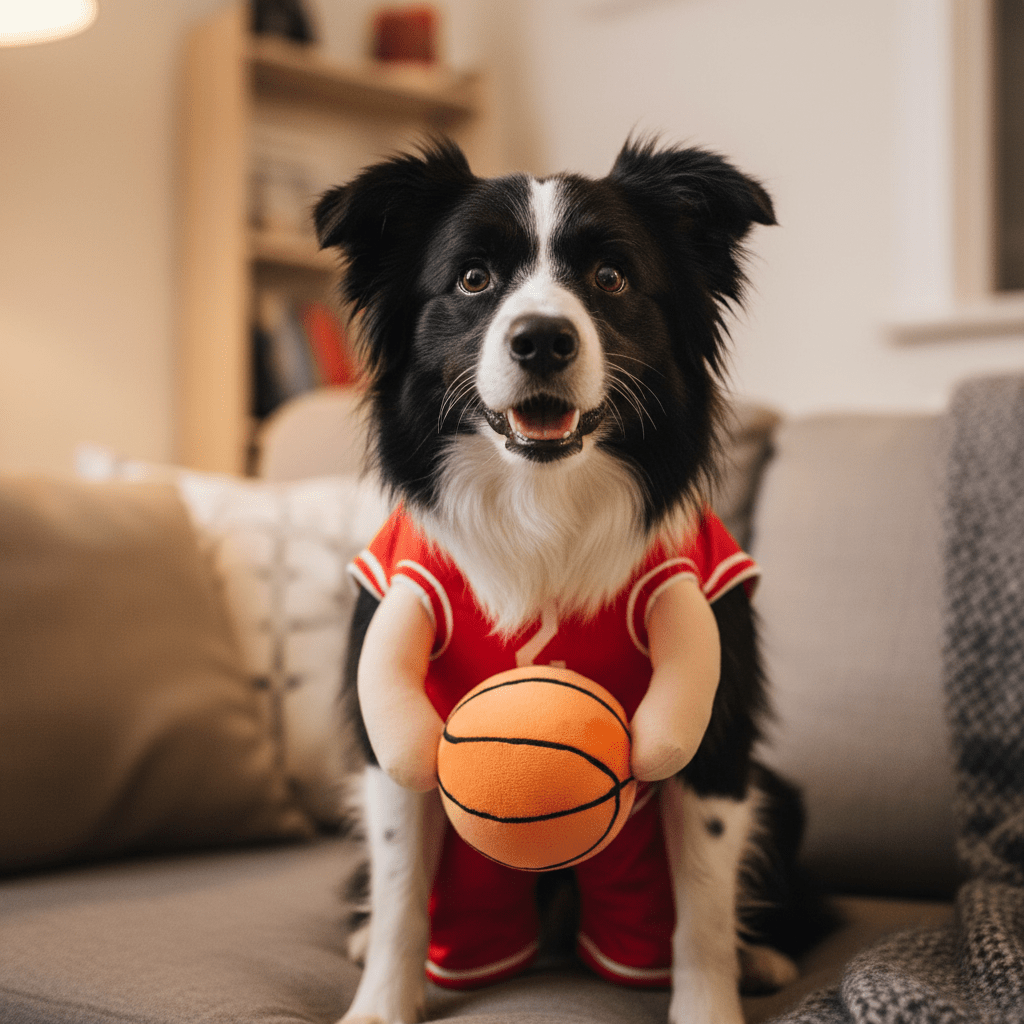 Basketball Player Dog Costume With Breathable Sports Clothes - Ryan's Pawsitive Pet Shoppe