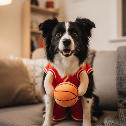 Basketball Player Dog Costume With Breathable Sports Clothes - Ryan's Pawsitive Pet Shoppe
