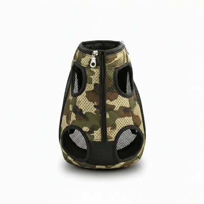Breathable Camouflage Backpack With Mesh Dog Carrier - Ryan's Pawsitive Pet Shoppe