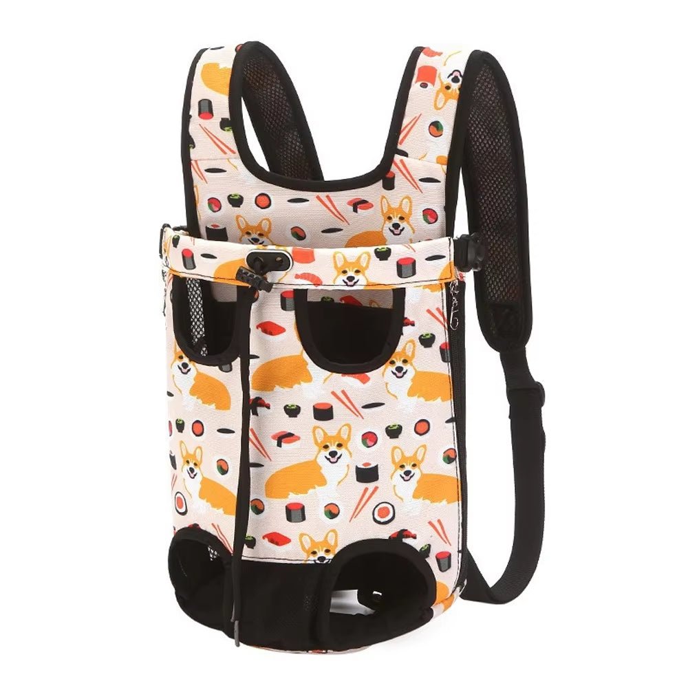 Breathable Camouflage Backpack With Mesh Dog Carrier - Ryan's Pawsitive Pet Shoppe