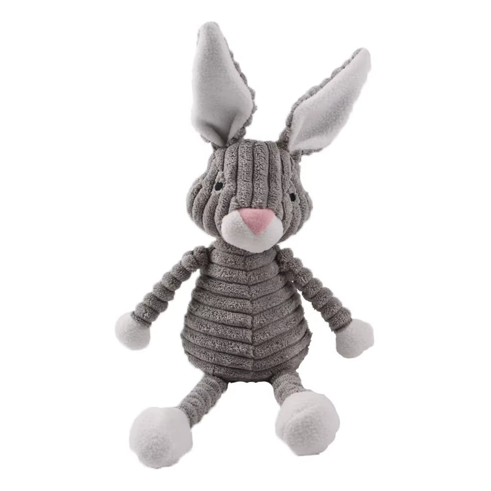 Corduroy Squeaky Plush Dog Chew Toy - Ryan's Pawsitive Pet Shoppe