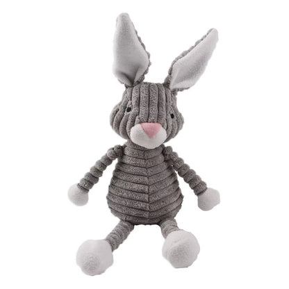 Corduroy Squeaky Plush Dog Chew Toy - Ryan's Pawsitive Pet Shoppe