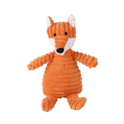 Corduroy Squeaky Plush Dog Chew Toy - Ryan's Pawsitive Pet Shoppe