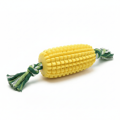 Durable Squeaky Dog Corn Chew Toy For Aggressive Chewers - Ryan's Pawsitive Pet Shoppe