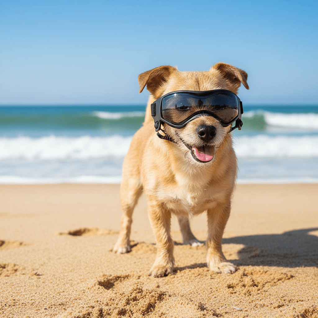 Easy Wear Puppy/Small Dog Goggles With Soft Adjustable UV Protection - Ryan's Pawsitive Pet Shoppe