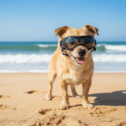 Easy Wear Puppy/Small Dog Goggles With Soft Adjustable UV Protection - Ryan's Pawsitive Pet Shoppe