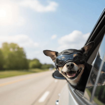 Easy Wear Puppy/Small Dog Goggles With Soft Adjustable UV Protection - Ryan's Pawsitive Pet Shoppe