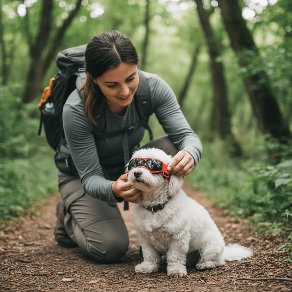 Easy Wear Puppy/Small Dog Goggles With Soft Adjustable UV Protection - Ryan's Pawsitive Pet Shoppe