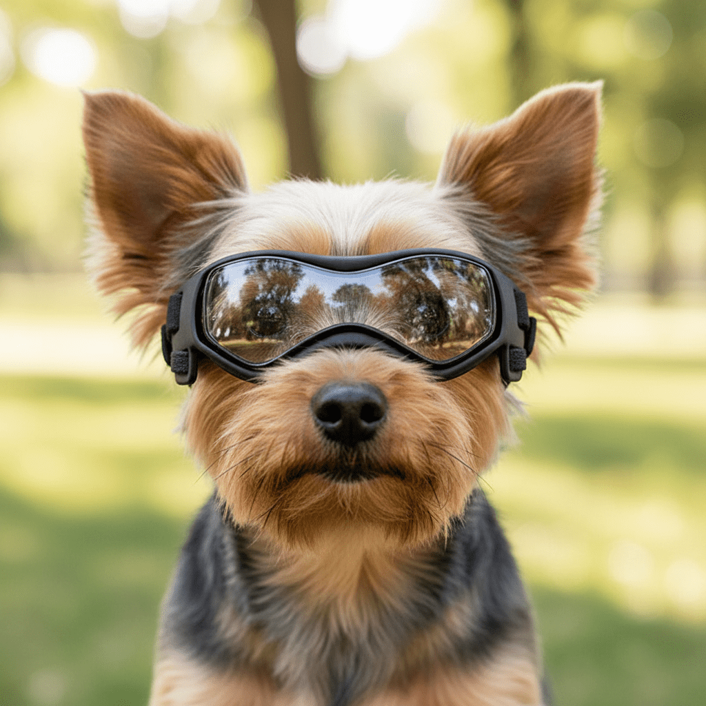 Easy Wear Puppy/Small Dog Goggles With Soft Adjustable UV Protection - Ryan's Pawsitive Pet Shoppe