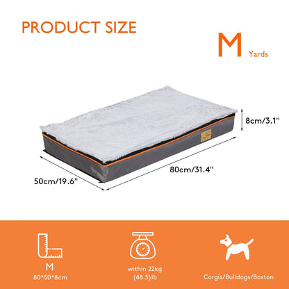 Foam - padded Orthopedic Dog Bed with Washable Cover - Ryan's Pawsitive Pet Shoppe