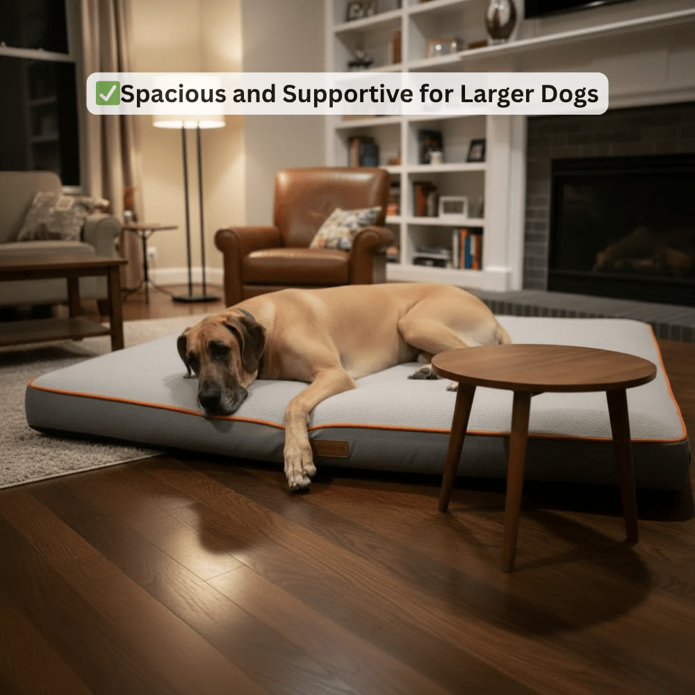 Foam - padded Orthopedic Dog Bed with Washable Cover - Ryan's Pawsitive Pet Shoppe