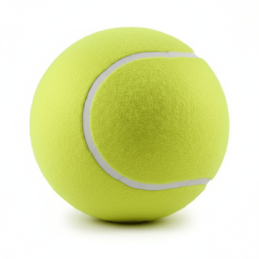 Giant Dog Tennis Ball With Rubber Core And Felt Exterior - Ryan's Pawsitive Pet Shoppe