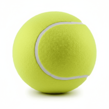 Giant Dog Tennis Ball With Rubber Core And Felt Exterior - Ryan's Pawsitive Pet Shoppe