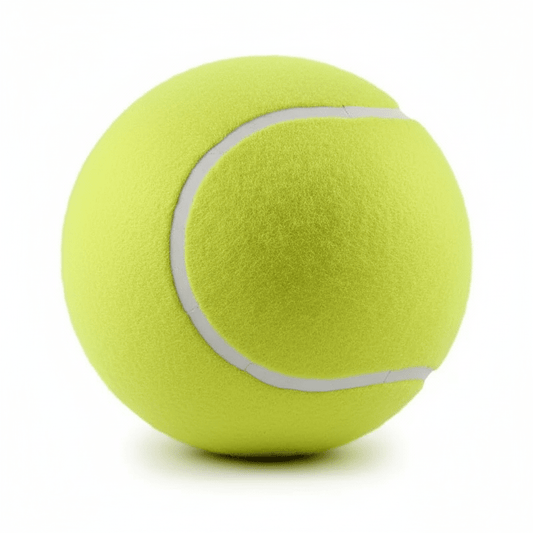 Giant Dog Tennis Ball With Rubber Core And Felt Exterior - Ryan's Pawsitive Pet Shoppe