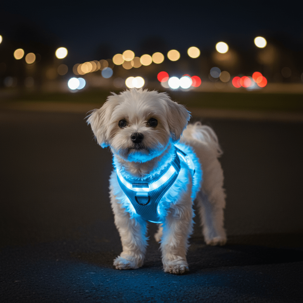Rechargeable LED Light Up Dog Harness - Ryan's Pawsitive Pet Shoppe