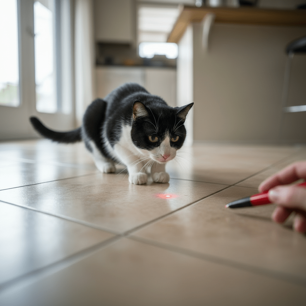 Red Light Single - Point Pointer Pen for Cats - Ryan's Pawsitive Pet Shoppe