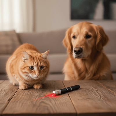 Red Light Single - Point Pointer Pen for Cats - Ryan's Pawsitive Pet Shoppe