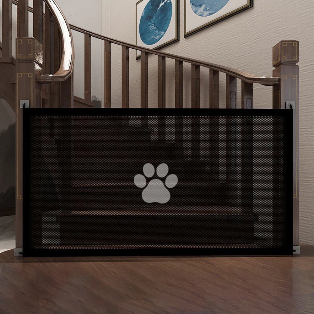 Safe Dog Gate Mesh Enclosure With 4 Hooks For Indoor And Outdoor - Ryan's Pawsitive Pet Shoppe