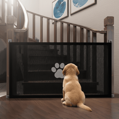 Safe Dog Gate Mesh Enclosure With 4 Hooks For Indoor And Outdoor - Ryan's Pawsitive Pet Shoppe